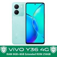 Vivo Y36 5G 8/256GB RAM 8GB+8GB Extended ROM 256GB 6.64 inch 44W FlashCharge GARANSI RESMI