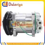 AC Compressor SD7H15 For Mitsubishi Kobelco Kato Komatus Fuso 7120-8019 71208019 Air Conditioning Sy