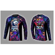 T-shirt Food Panda Fashion Food Panda Long Sleeve Sublimation Drifit Uniform 3D Bicycle Sportswear L