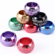 10pcs Custom Pigeon Foot Rings 8mm 10mm Bird Foot Bands Racing Pigeon Identification Tags