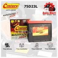 Bateri Kereta / Car Battery - Century Marathoner Max - MF - 75D23L