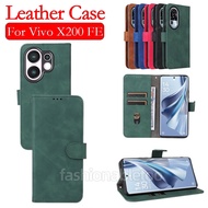 For Vivo X200 FE Flip Leather Phone Case For Vivo X200 FE X200FE X200promini X200s X200Ultra VivoX20