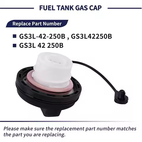A11M-Car Gas Petrol Tank Cover Inside Fuel Tank Cap GS3L-42-250B GS3L42250B For Mazda 3 2010-2013 6 