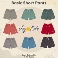 BestsellingW2i2H Joy Kids Screen Printed Shorts for Boys and Girls 1-12 Years