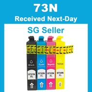 Epson 73N Cartridge 73NXL Ink Cartridge Compatible for Epson T10 T11 T20 T20E T21 T23 T30 T33 T40w C