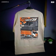 KATUN ISUZU ELF NKR71 TRUCK T-SHIRT | ELF TRUCK T-SHIRT, THICK 30S COMBED COTTON