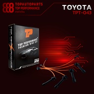 สายหัวเทียน TOYOTA COROLLA AE92 16V โดเรม่อน - เครื่อง 4AGE - TOP PERFORMANCE JAPAN TPT-043 - สายคอย