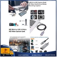 HD AUDIO & VIDEO CAPTURE USB/TYPE C TO HDTV