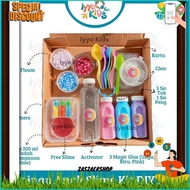 Iyyo Kids | Ma83 Slime Kit 3In1 Anti-Fail Original Slime Diy / Slime Educational Toys for Children /