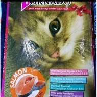 [REPACK 1KG] MAKANAN KUCING TORNADO ECONOMY CAT FOOD 1KG - SALMON