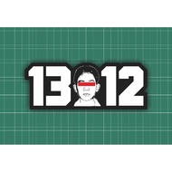 Vinyl STICKER 1312 ACAB GLOSSY Lamination