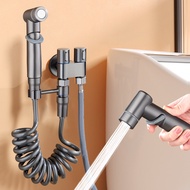 Hygienic Shower for Bathroom Toilet Bidet Shower Head Double Outlet Angle Valve of Bathroom Accessories Bidet Toilet Seat