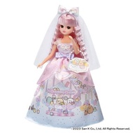 (代購)日本 Takara Tomy Licca x Sumikko Gurashi 角落生物 莉卡娃娃婚紗造型婚禮風格 / 可愛連身裙穿搭公仔人偶套裝 (兩款可選)