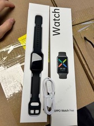 [99新/全新] OPPO Watch Free 智能手錶/手環（黑色）連原裝盒及充電線