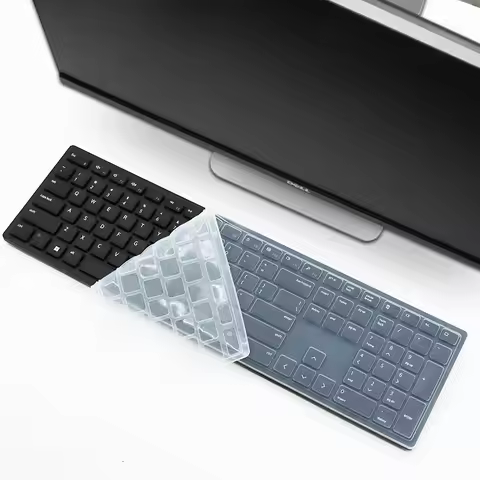 Keyboard Cover skin Protector for Dell Wireless Bluetooth Keyboard KM7321W, Dell Pro KB500 & KM5221W