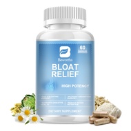 Beworths Bloating Relief Helps Reduce Gas Relief & Enzymes Probiotics | Supports Digestive Health