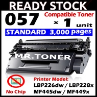 Compatible to Canon Cartridge 057 Canon057 Canon LBP226dw LBP228x imageCLASS MF445dw MF449x CRG 057 