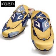 Gucci [全新] 432773 Princetown 緞面穆勒鞋，35碼 [二手]