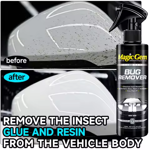 Magic Gem Bugspray Remover Resin Bird Droppings Cleaning For Car Paint Glass Headlights BUG REMOVER 