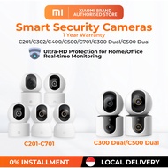 Xiaomi Mi Smart Home Security Camera C201/C302/C400/C500/C701 Single Dual Camera 1080P 1296P 1440P C