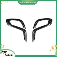 Trim Cover Real Dry Carbon Fiber for     F90 M5 F97 X3M F98 X4M Car Shift Gear Knob 2019-2023 Black