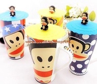 Creative mouth monkey cups large capacity ceramic coffee mug cup Starbucks cup readily cup mug large