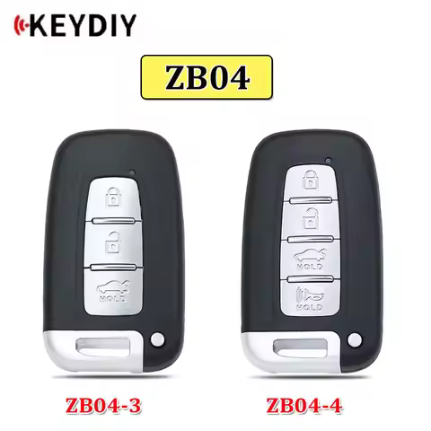 KEYDIY ZB04 Universal Smart Key ZB04-3 ZB04-4 ZB04 ZB Series KD Car Remote Key for KD-X2 / KD-MAX Fi