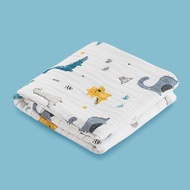 [Einmilk] ทารกแรกเกิดทารกผ้าห่มพันผ้าห่มผ้าฝ้ายมัสลินผ้าพิมพ์ผ้าขนหนูอาบน้ำ