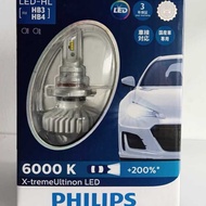 Philips Aurora Daylight Series Car LED Headlight Fog Light Modified Bulb H7 H11 HB3 H4 Super Bright