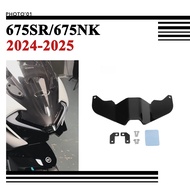 PSLER For CFMOTO 675SR 675NK Winglet Front Fender Fairing Cover Wing Guard Mudguard Windshield 2024 