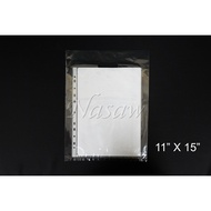 11'' x 15'' (100pcs) Thank You Bag (Clear)/Transparent Plastic Gift Bag/Transparent Thank You Plasti