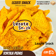 Tortila Chips Pedas 100gr Murah Gurih Renyah / Tortilla Chips Kiloan / Tortila Chip Snack / Doritos