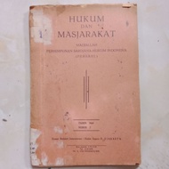 Law and intercourse of the Sardjana Assembly of Indonesian Law PERSAHI NO. 2 th 1960 Code BL-1033 Or
