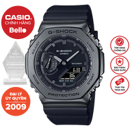 Đồng hồ Dây nhựa Nam Casio G-Shock GM-2100BB-1ADR chính hãng bảo hành 5 năm Pin trọn đời
