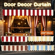 Dopamine Door Curtain Decoration Entrance Pull Flag Curtain Head Decoration Accessories