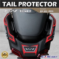 TAIL PROTECTOR ADV 160 - UPPER STOP LAMP - RUBBER DUCK TAIL ADV