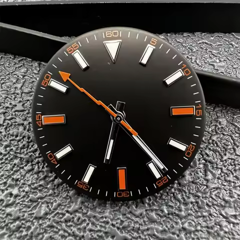 29mm Watch Dial with Hands Set for 8215/ 8200/ 8205/ 821A/ 2813/ 3804 Movement Watch Accessories Ora