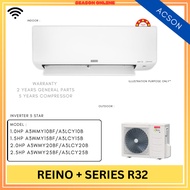 ACSON Inverter REINO+ Series R32 Wall Mounted A3WMY10BF | A3WMY15BF | A3WMY20BF | A3WMY25BF 1.0HP - 