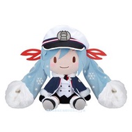 50cm 全新現貨 SEGA 世嘉 Vocaloid V家 初音未來 雪初音 雪未來 2022 Grand Voyage Ver. 海軍 Miku Fufu fuwa fuwa（LL size）巨型坐