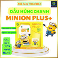 [ FREESHIP ] Bộ dầu húng chanh Minion Gold 30ml - Sáp ấm MINION PLus - Phòng ngừa ho khàn sổ mũi bôi
