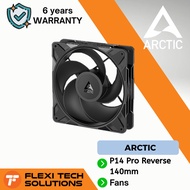 Flexi Tech Arctic P14 Pro Reverse 140mm PWM Fan - Black