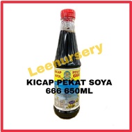 KICAP PEKAT SOYA 666 (650ML) / COOKING INGREDIENTS / KICAP PEAT/ CAP 666 / KICAP / SOS / BAHAN MASAK