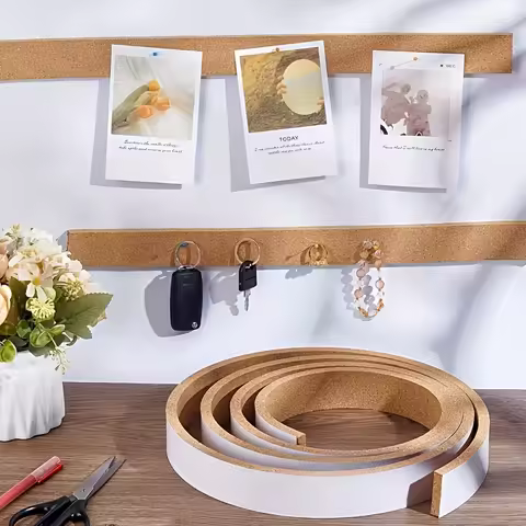 1pc - Bulletin Board Strip 39.37 Inches - Suitable for Wall Cork Boards - Frameless Bulletin Board -