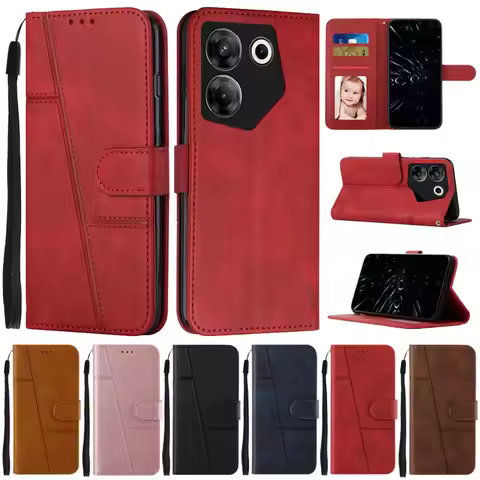 For Tecno Camon 20 Pro 5G Case Flip Wallet Book Cover on For Coque Tecno Camon 20 Pro Camon20Pro 5G 