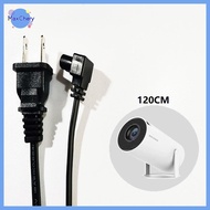MCHY> HY300/HY320 Projector 1.2m Original Extended Power Cord AC Cable Extension Cable Charging Proj