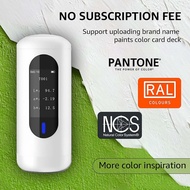 Mini 4 Colorimeter Paint Color Matching Tool RGB HEX Color Reader Snap Match Pro Color Meter Digital