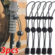 3Pcs Adjustable Backpack Walking Stick Fixing Cord Outdoor Flashlight Water Bottle Stretch Rope Mult
