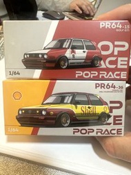 Pop Race Volkswagen Golf GTI 1/64  Tomytec 模型車