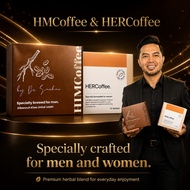Dr Samhan HIM & HER Coffee Combo Kopi Herba Lelaki Wanita Tenaga Stamina Tongkat Ali Halal Himwellne