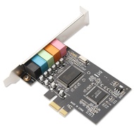 MOGE Capricorn Desktop PCIE Independent Sound Card 5.1 Channel Computer Built-in Game PCI-E Sound Ca
